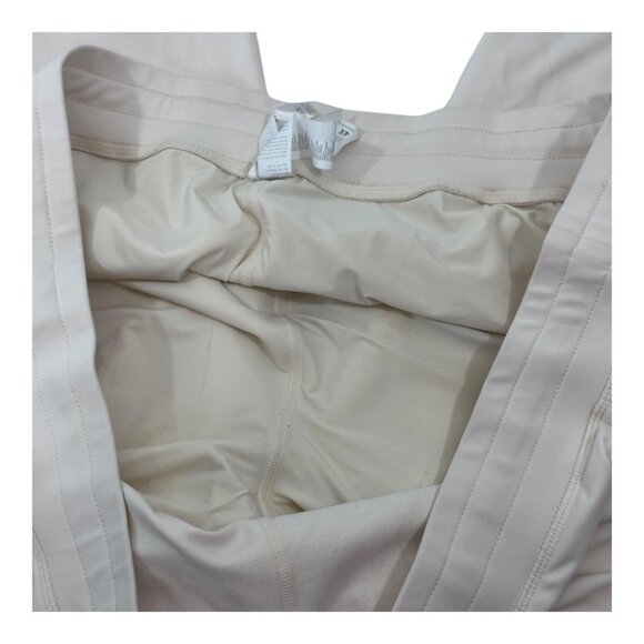 Fabletics Womens Ivory Athletic Leggings 4X High Waist Comfy Stretchy Fabric - Picture 4 of 11